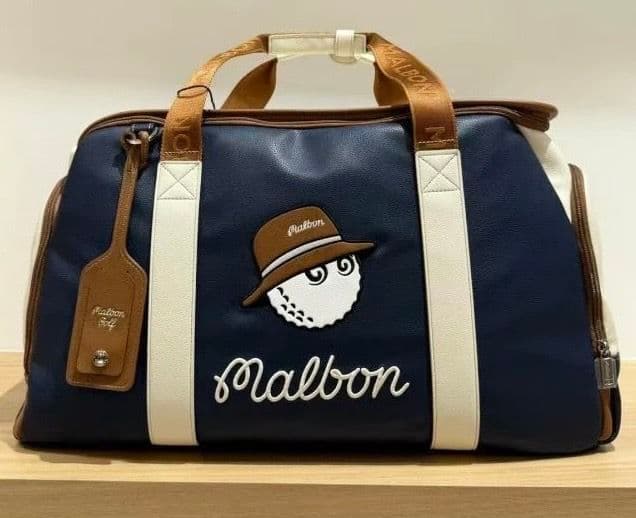 2色展開○マルボンゴルフボストンバッグネイビー - メルカリ