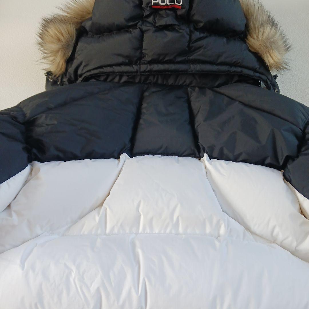 ラルフローレンスポーツ 肉厚 ビッグサイズ ダウンジャケット XXL ファー