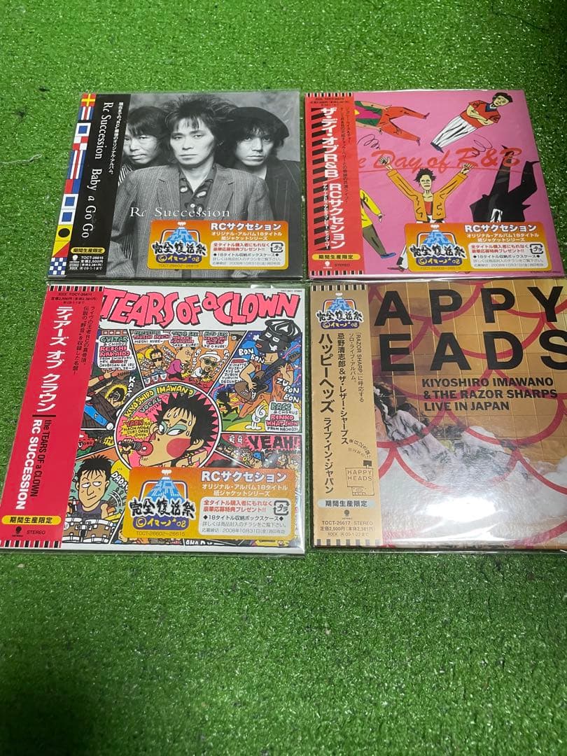 RCサクセション、忌野清志郎関連紙ジャケCD13タイトル 見本盤 - メルカリ