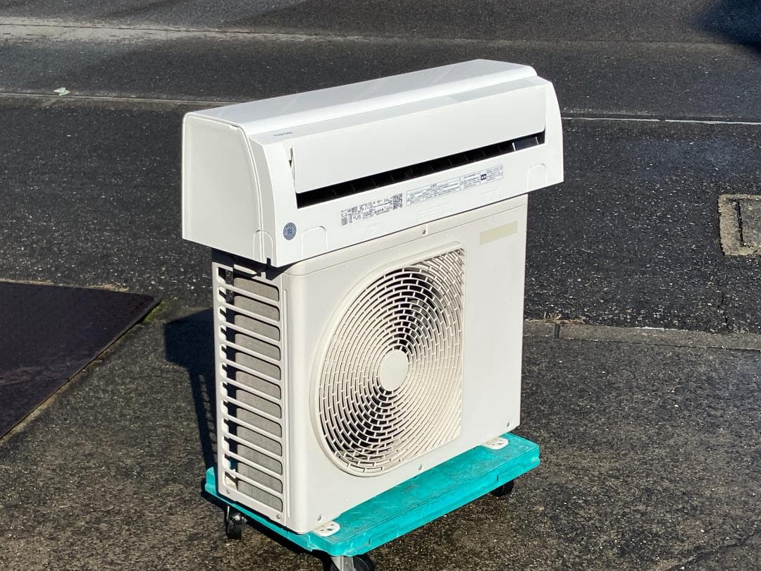 愛知岐阜/送料込☆美品☆東芝2.2kWエアコン RAS-H221P(W) 21年 - メルカリ