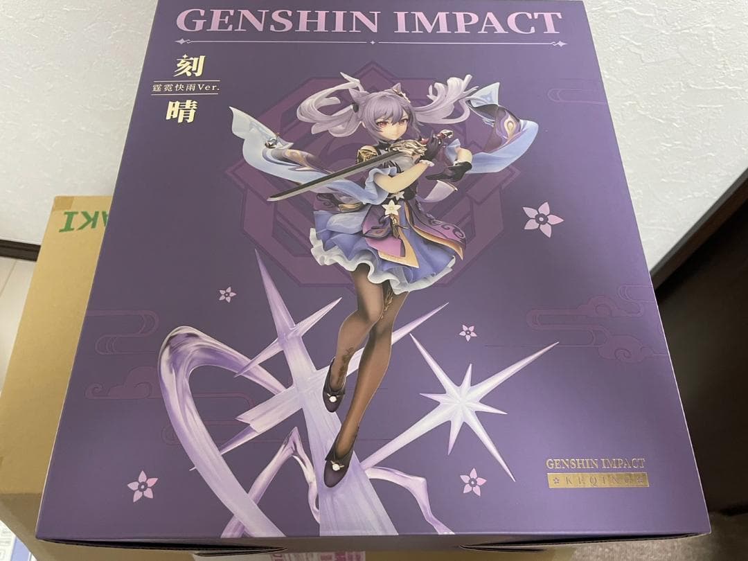 【初回生産限定特典付き】原神 刻晴 疾雷快雨Ver. 1/7 完成品フィギュア 原神』より、「刻晴 疾雷快雨Ver. 1/7 完成品フィギュア」が特典付きで