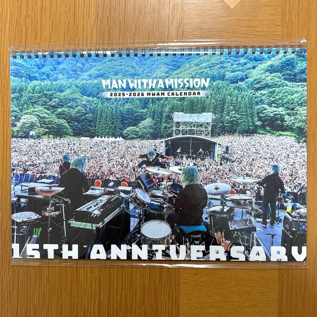 MAN WITH A MISSION カレンダー 2025〜2026 - メルカリ