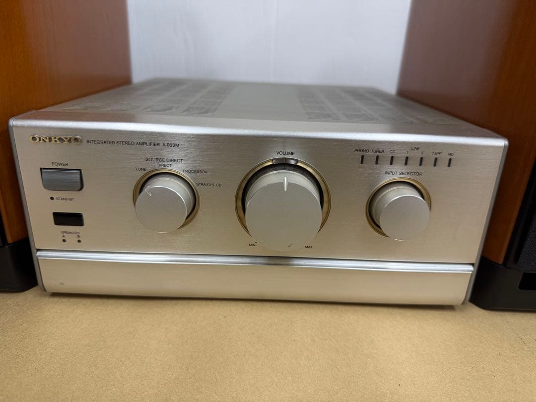ONKYO】アンプ A-922M ＋ スピーカー D-212EX ペア セット 【ONKYO