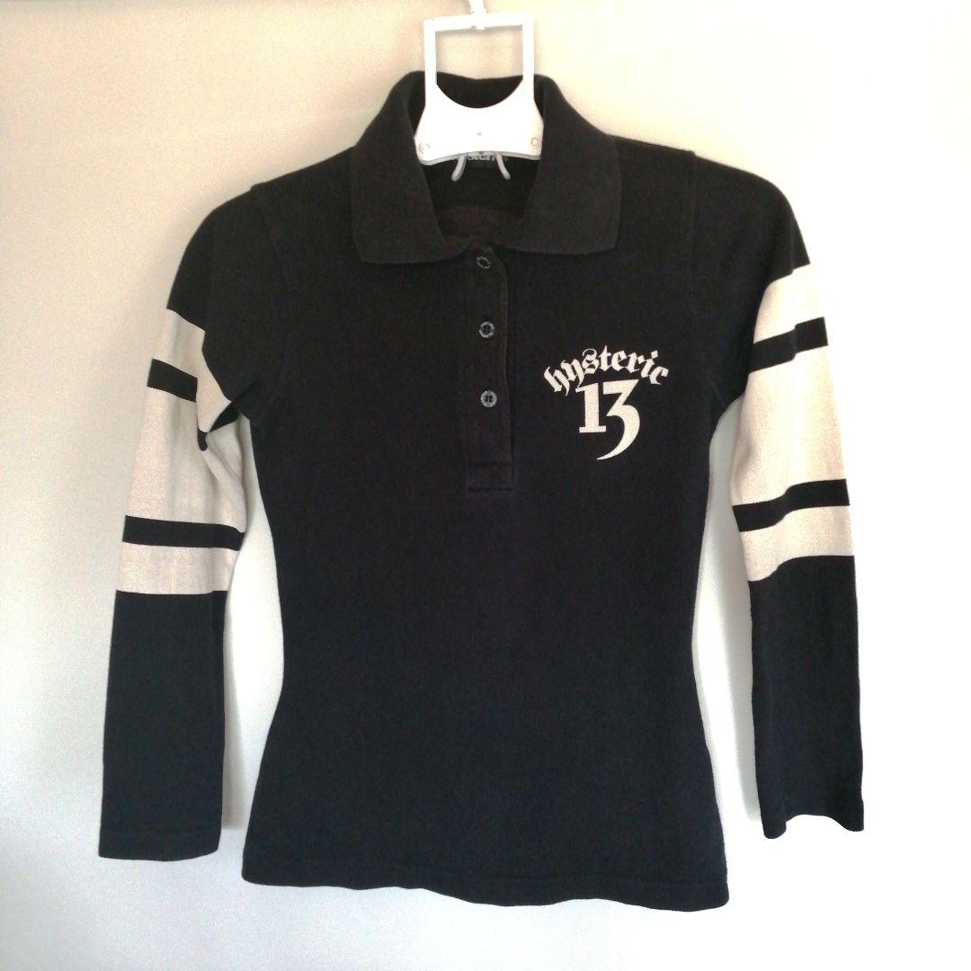 ヒステリックグラマー スカル ドクロ 骸骨 ポロ シャツ レア