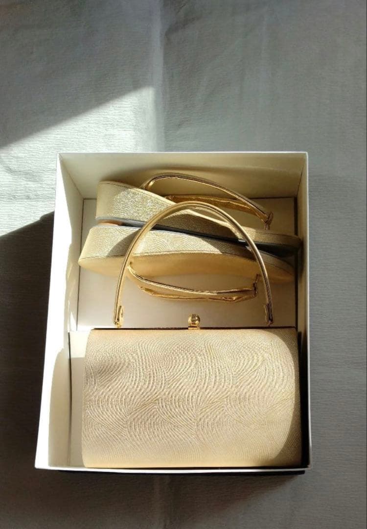 い*ご様 美品　日本製　佐賀錦　フォーマル 　和装用バッグと草履セット　Мサイズ 草履バッグセット 礼装用 フォーマル用 佐賀錦| きもの館 創美苑