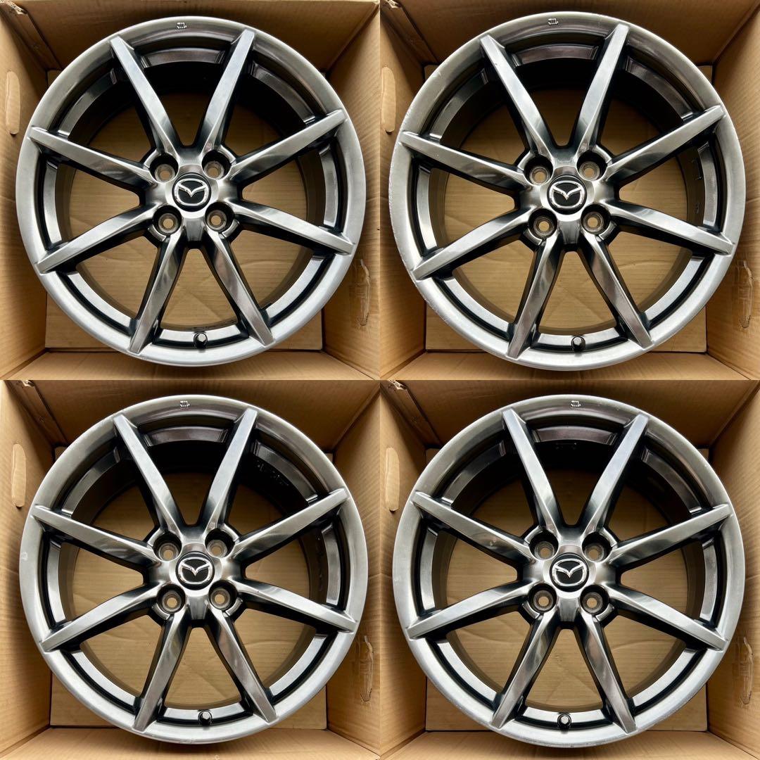 即決◇マツダ ND5RC ロードスター RF 純正ホイール17インチ4本セット