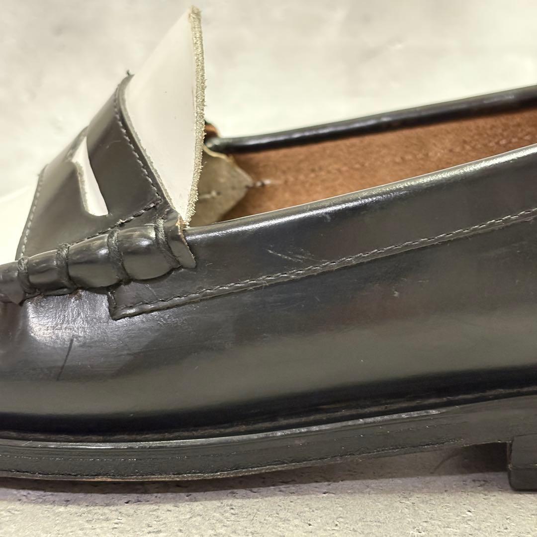 ジーエイチバス　G.H.Bass　革靴　ローファー　バイカラー　42