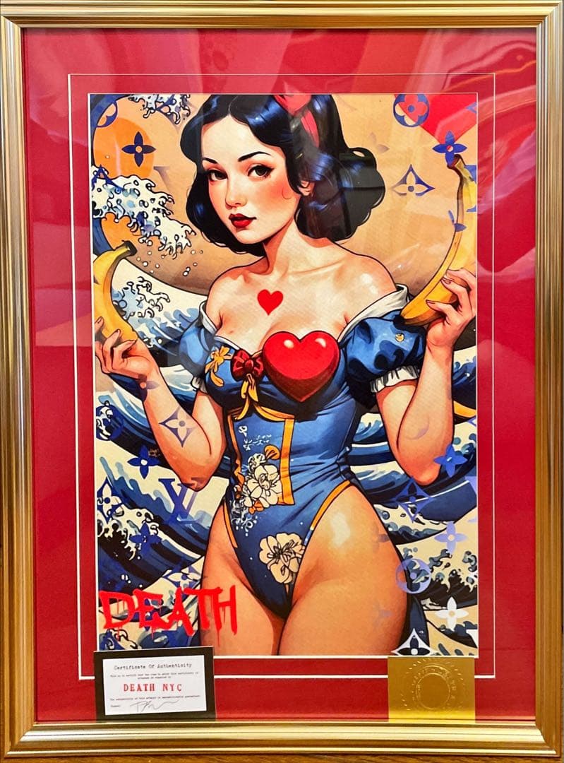 額込 世界限定100枚DEATH NYC アートポスター 現代アート 2 ☆世界限定100枚☆ DEATH NYC 現代アート ポスター DB04 - メルカリ