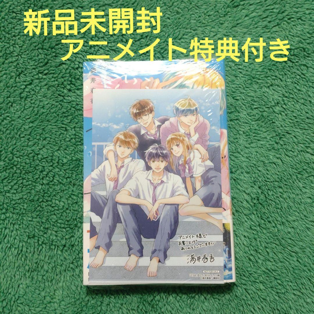 どうせ、恋してしまうんだ。13巻 アニメイト特典イラストカード付き