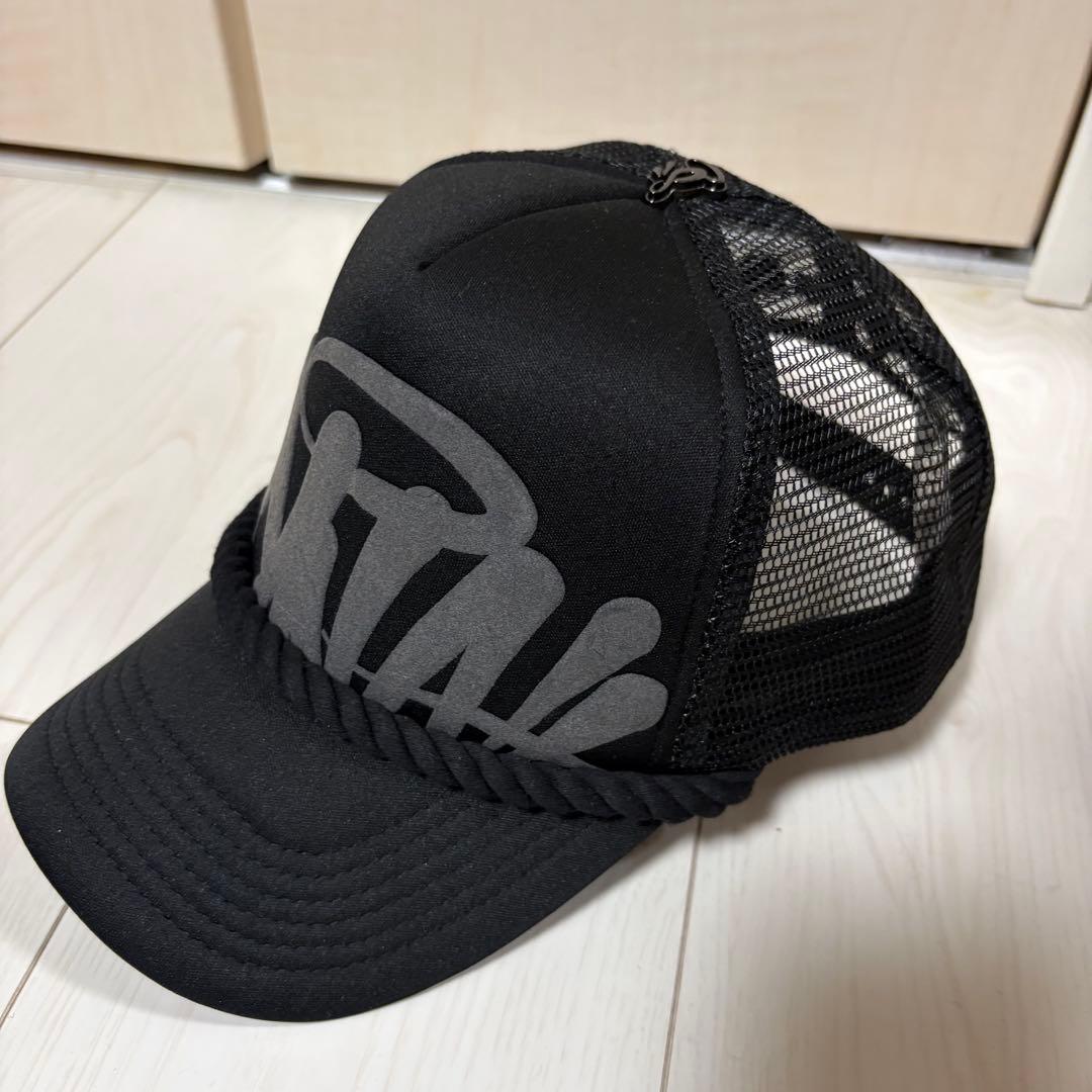 syna world シナワールド キャップ ロープ ブラック 黒 - メルカリ