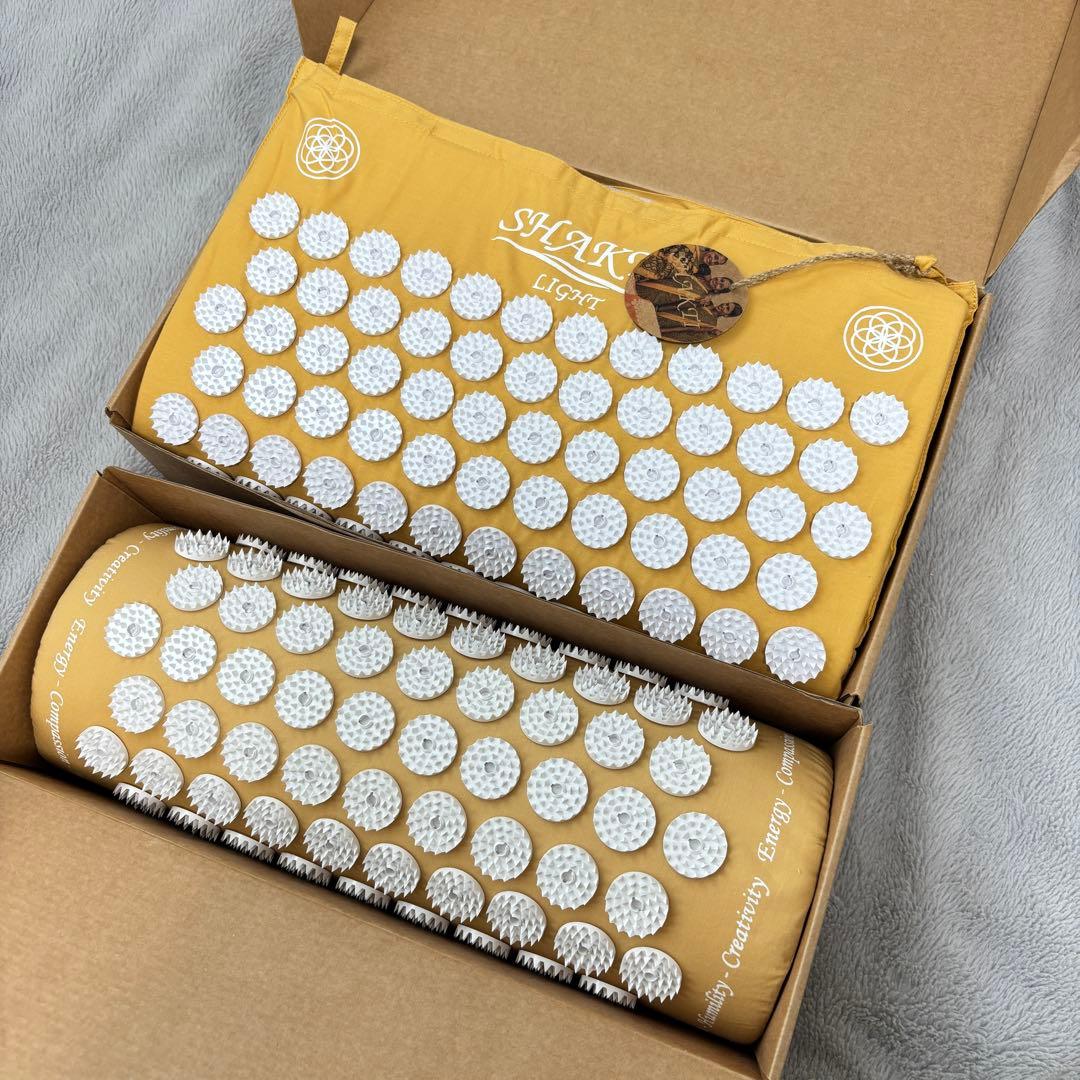 正規品】シャクティマット セット イエロー Shakti ライト - メルカリ