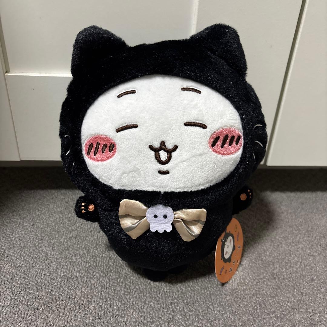 圧縮発送】ちいかわ 黒猫のぬいぐるみ ちいかわ - メルカリ
