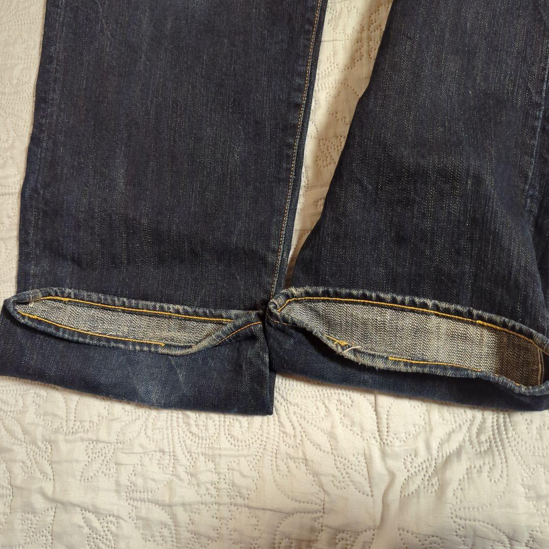 evisu ジーンズ 日本製 2000 w38 ビッグカモメ 濃紺 ヤマネ 山根