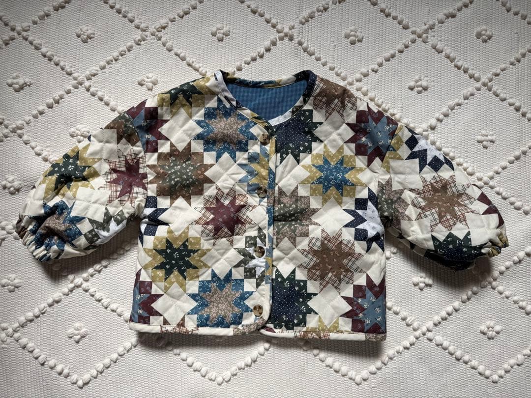 しまむら/ Soft cheese】パッチワークジャケット 90 - メルカリ