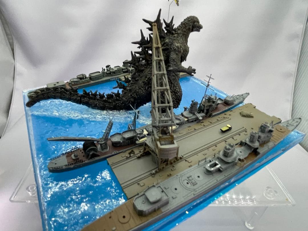ゴジラマイナスワンジオラマ 逗子軍港上陸 - メルカリ