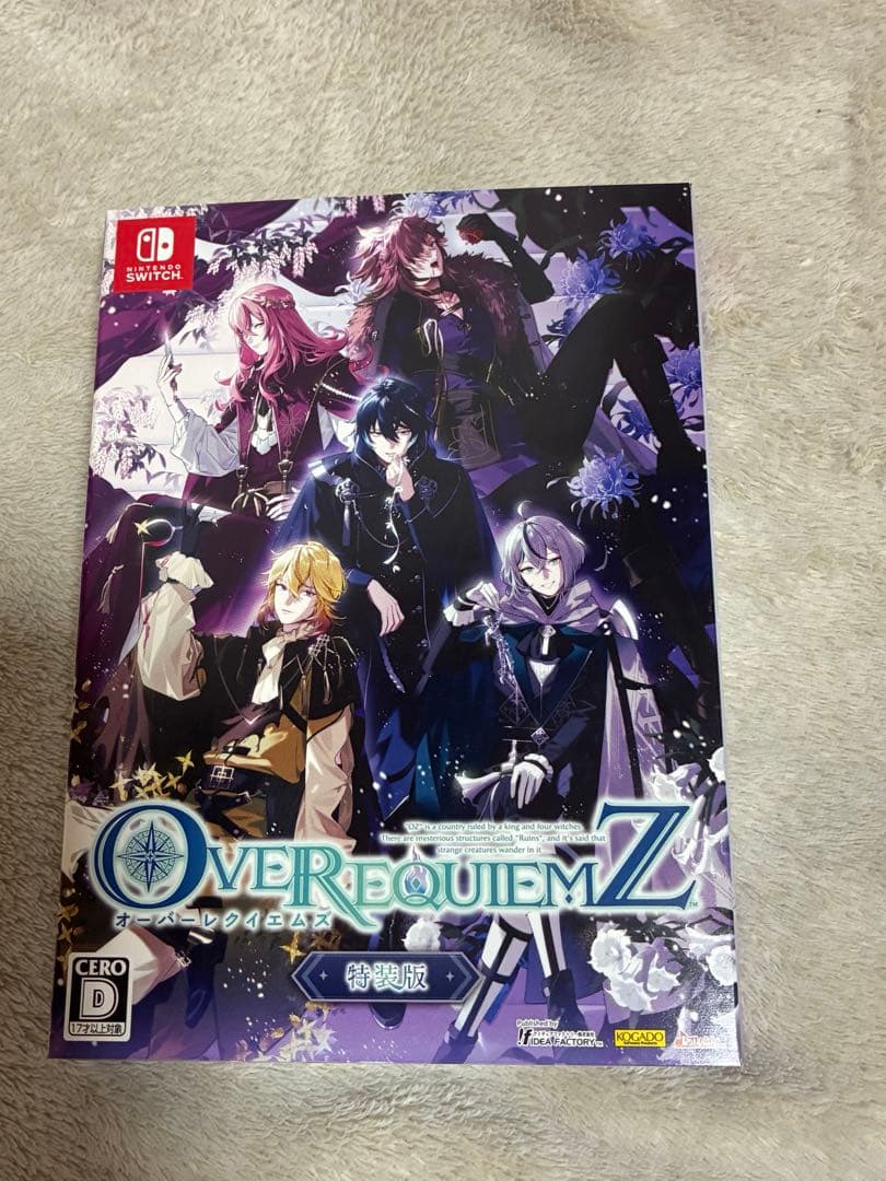 Switch OVER REQUIEMZ 特装版 Switch】 OVER REQUIEMZ (オーバーレクイエムズ) 特装版 | ノジマ
