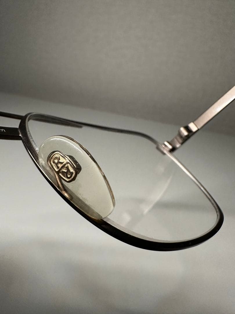 90s ヴィンテージ RODENSTOCK ライスパターン メガネ ツーブリッジ