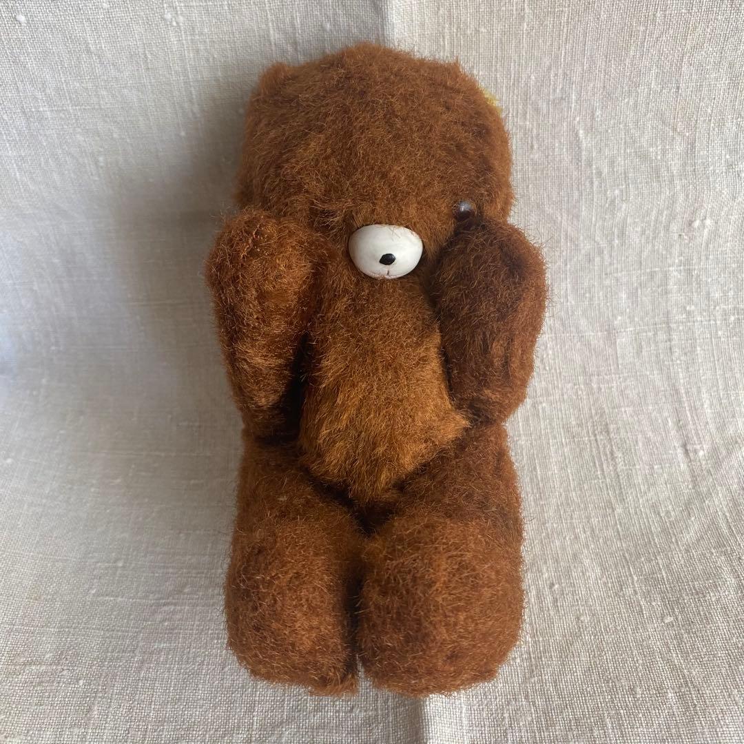 ヴィンテージDDRベア　アンティークベア　旧東ドイツ 特大・DDRベア 東ドイツ・アンティーク ビンテージ テディベア 72cm
