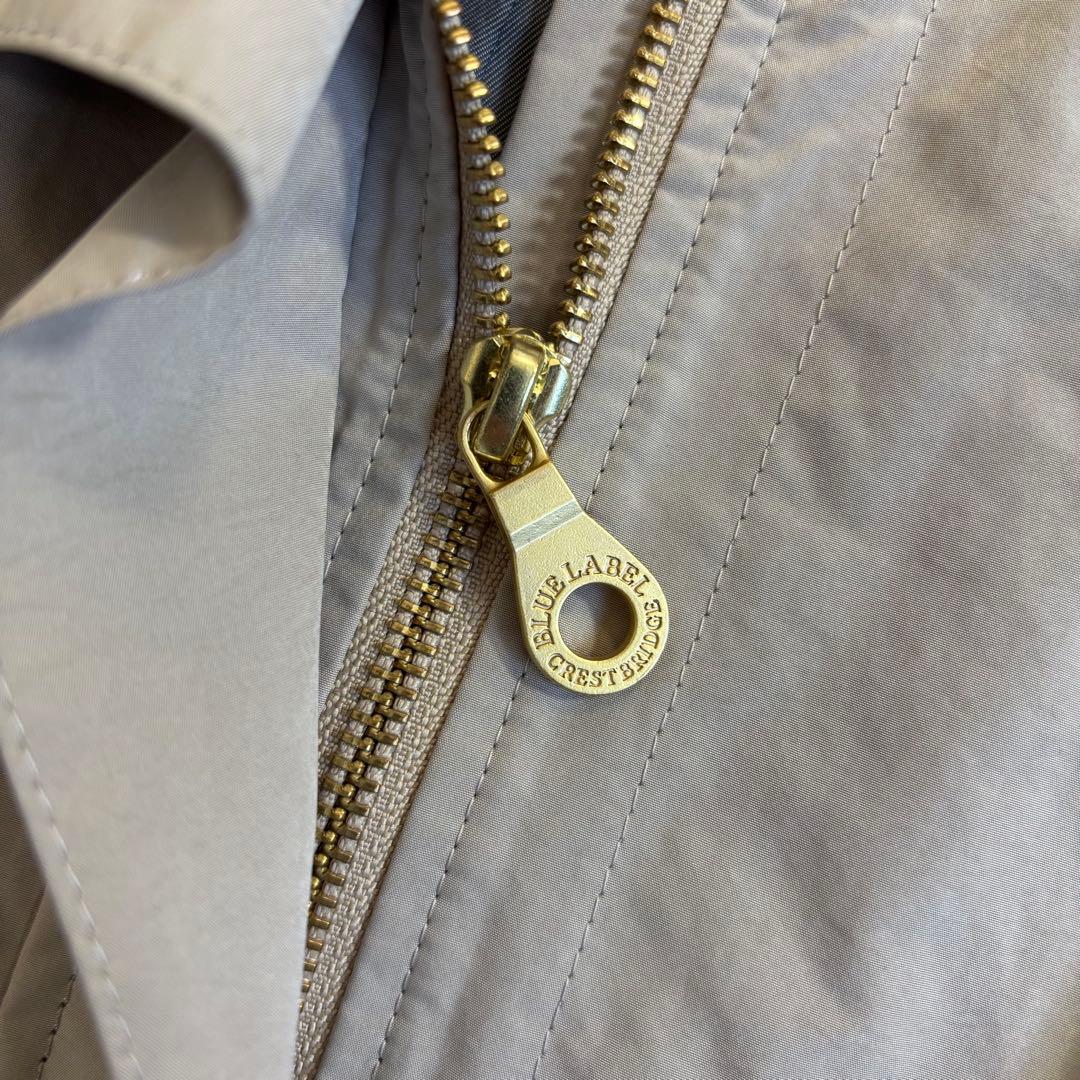 ブルーレーベルクレストブリッジ モッズコート ノバチェック ライト