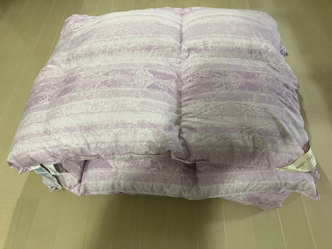 西川羽毛布団　ダブルサイズ　ダウン90% 西川（nishikawa） 羽毛肌掛け布団 ダブル 日本製 羽毛布団 ドイツ