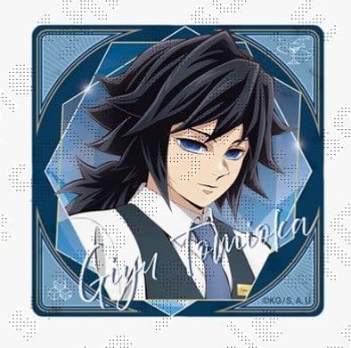 鬼滅の刃 ufotable モクテル バー 銀座 ロト グリッター缶バッジ 義勇