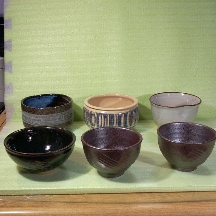 茶道具　茶碗　茶道　茶道道具　古民具　アンティーク　６個セット　おまとめ　お得 茶道具 茶碗 茶道 茶道道具 古民具 アンティーク 6個セット おまとめ