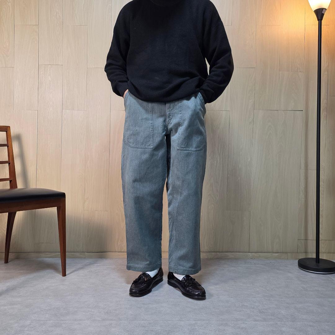 60sVINTAGEスイス軍swissarmyデニムワークパンツ前期ジーンズ 1950s SWISS ARMY DENIM WORK PANTS EARLY MODEL DEADSTOCK ONEWASH