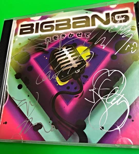 BIGBANG　ビッグバン メンバー全員直筆サイン入り CD BIGBANG - BIGBANG 直筆サイン入りポスターの通販 by revenge's shop