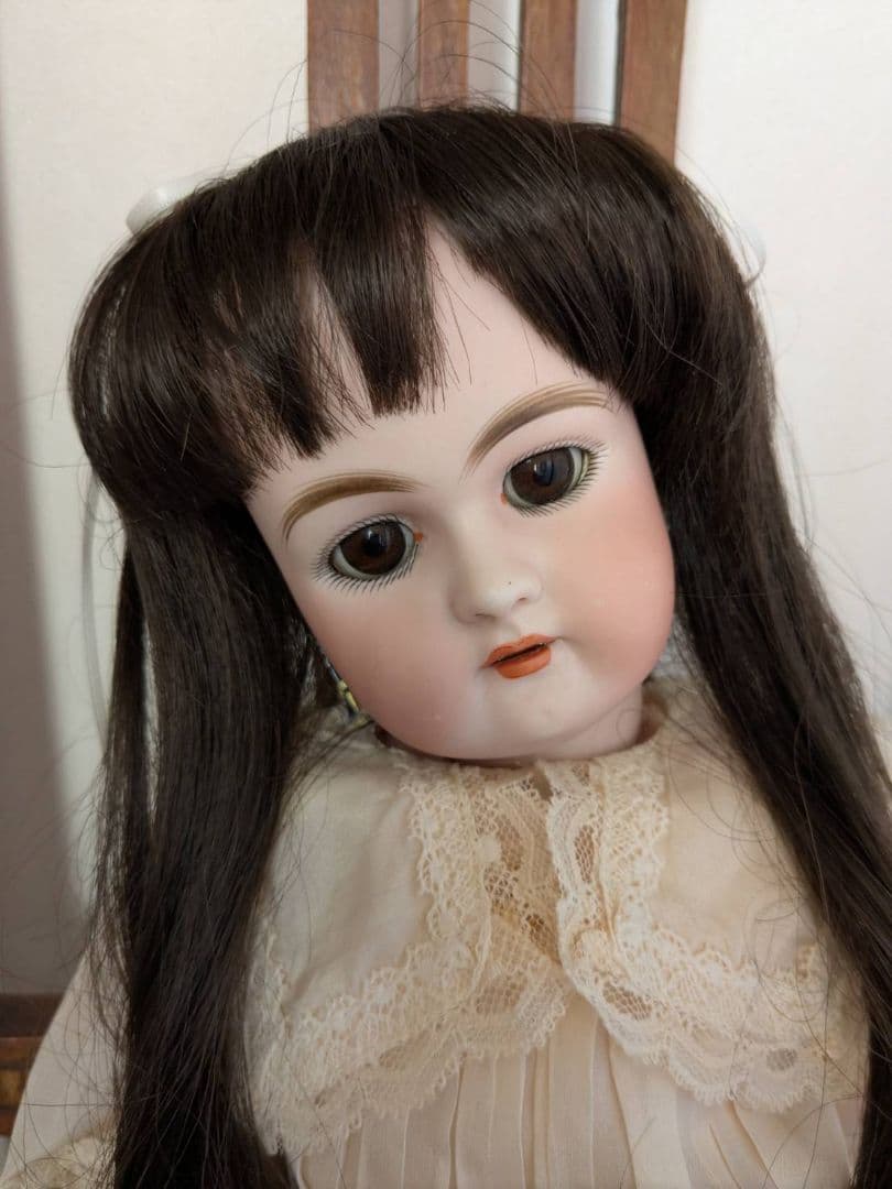 アンティークビスクドール　ドイツの子 ハンドベルク アンティークビスクドール ドイツの子 ハンドベルク - メルカリ