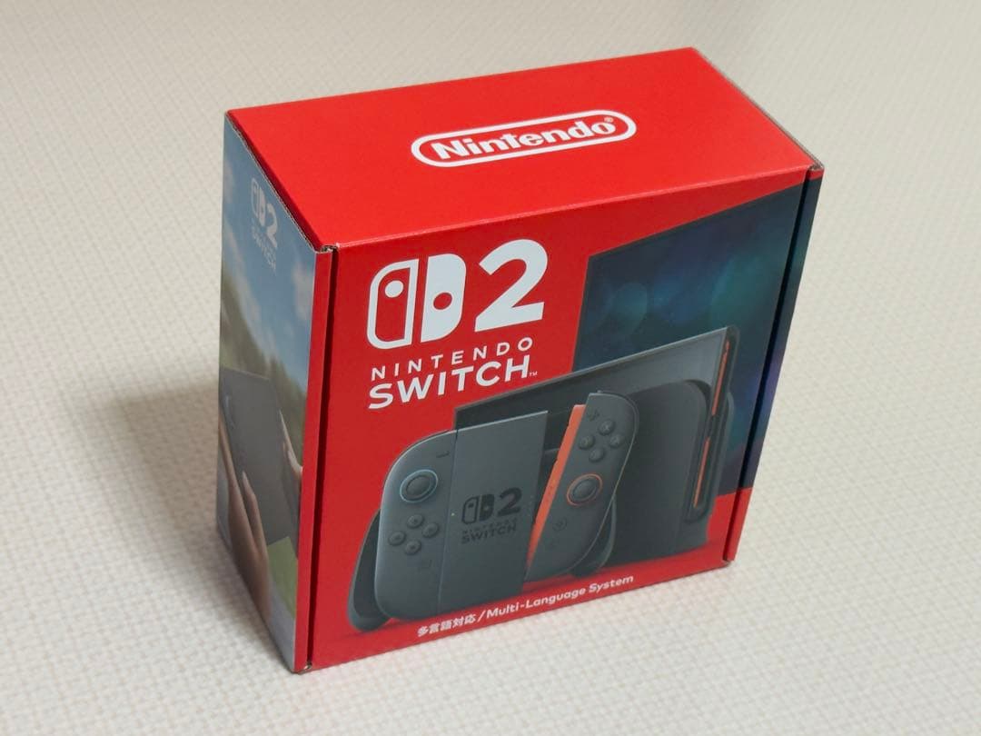 Nintendo Switch 2 多言語対応 満を持して発売された「Nintendo Switch 2」多言語対応版の開封式！