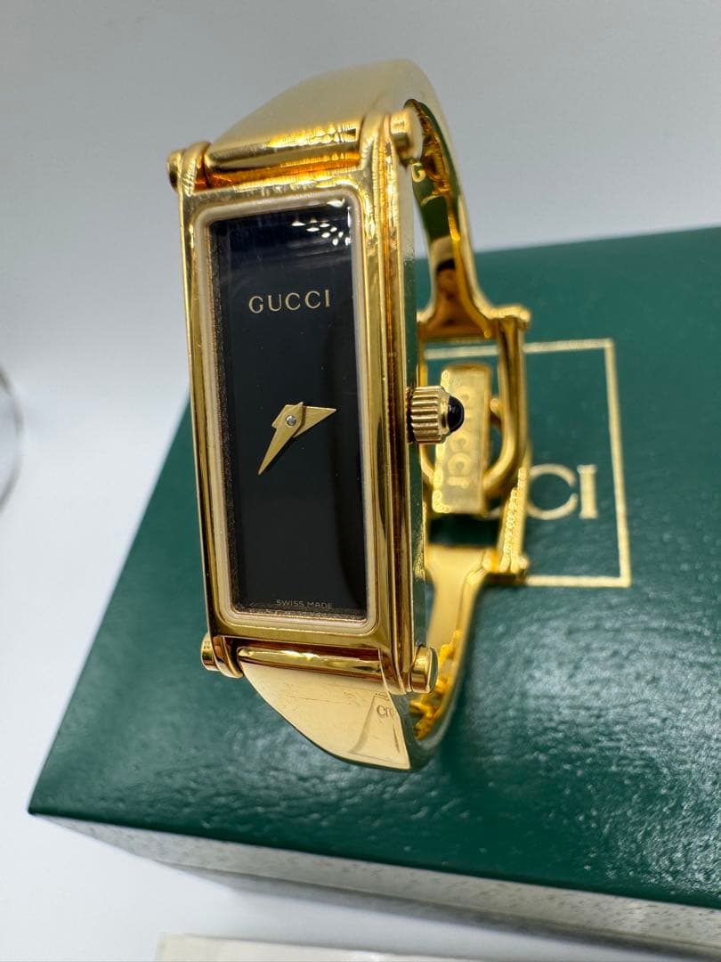 ブルドーザー様 電池交換済み【新同】GUCCIレディースゴールド