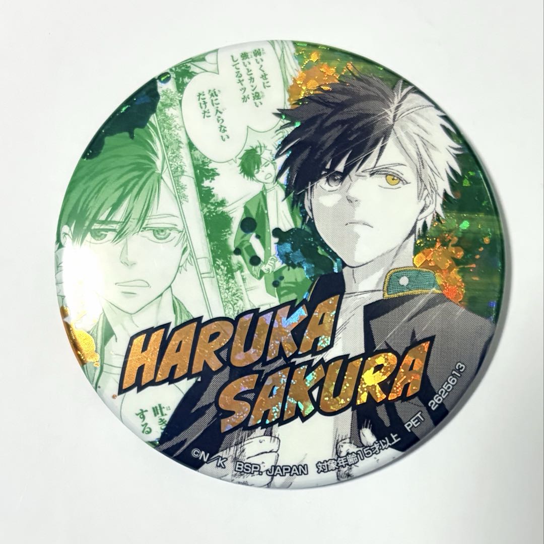WIND BREAKER ウィンドブレイカー 桜遥 缶バッジ ナムコ ホログラム