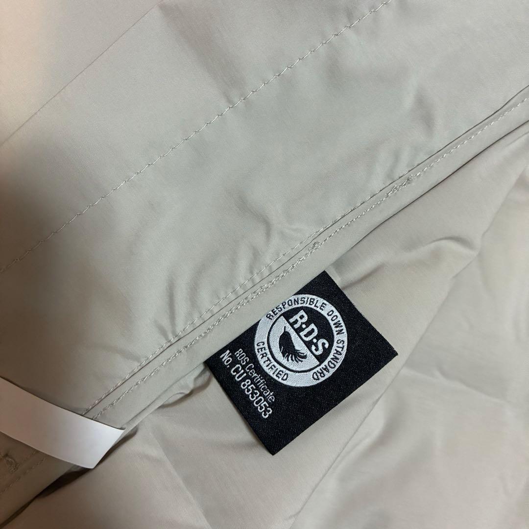 新品⭐️ノースフェイス チューブダウンカーディガン ベージュXL 韓国