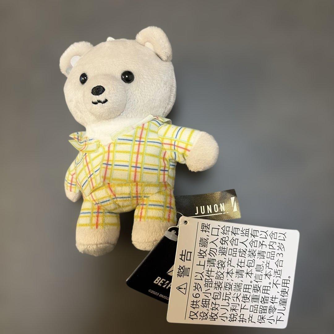 BE:FIRST ジュノン JUNON クママスコット ぬいぐるみ - メルカリ
