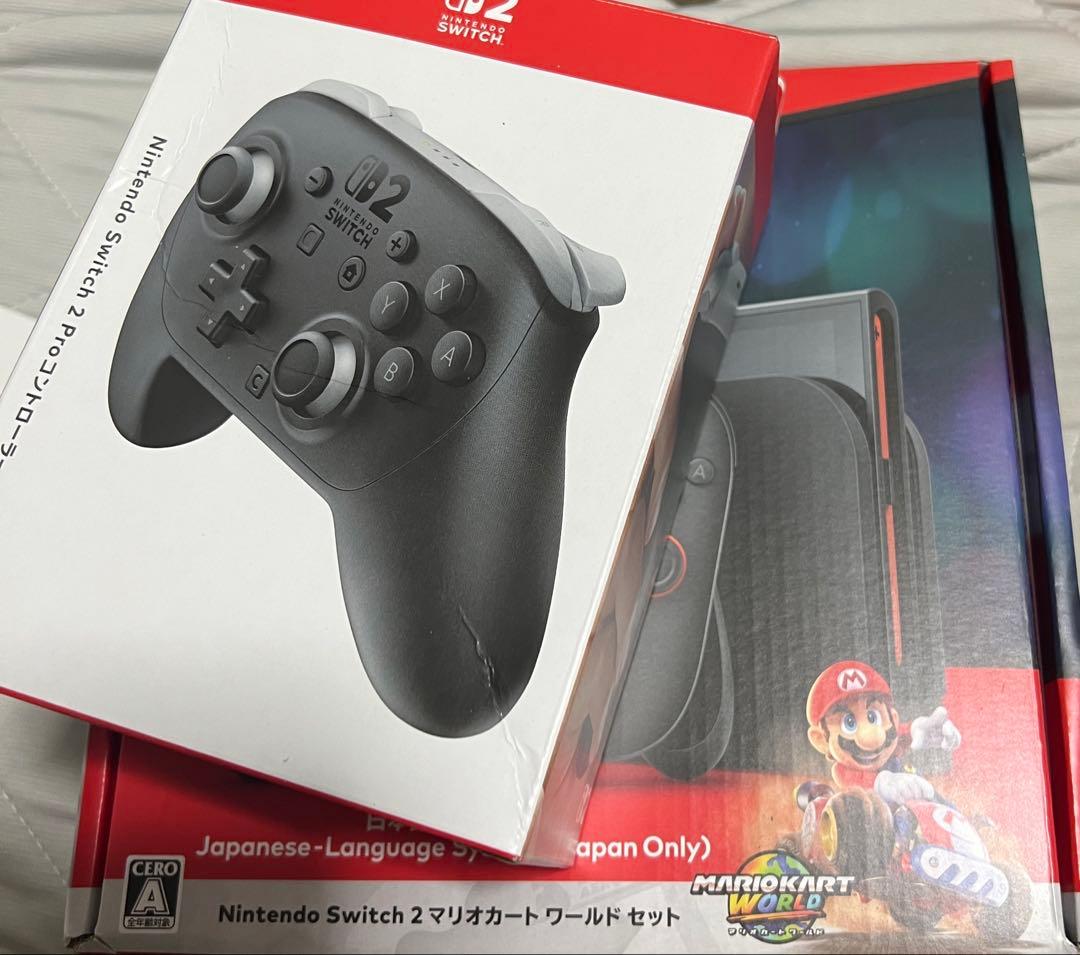 Nintendo Switch2本体マリオカートワールド•プロコン2のセット2 Amazon.co.jp: Nintendo Switch 2(日本語・国内専用) マリオカート