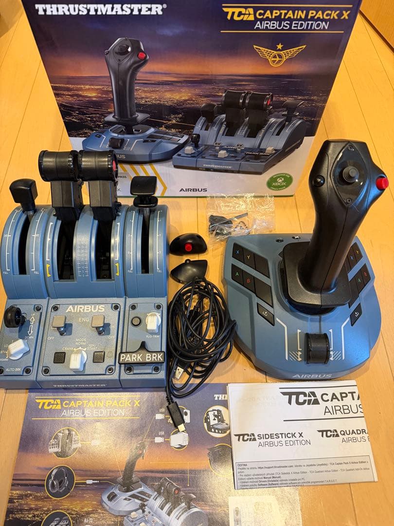 その他 Thrustmaster TCA Captain Pack Airbus TCA Captain Pack Airbus Edition – Thrustmaster