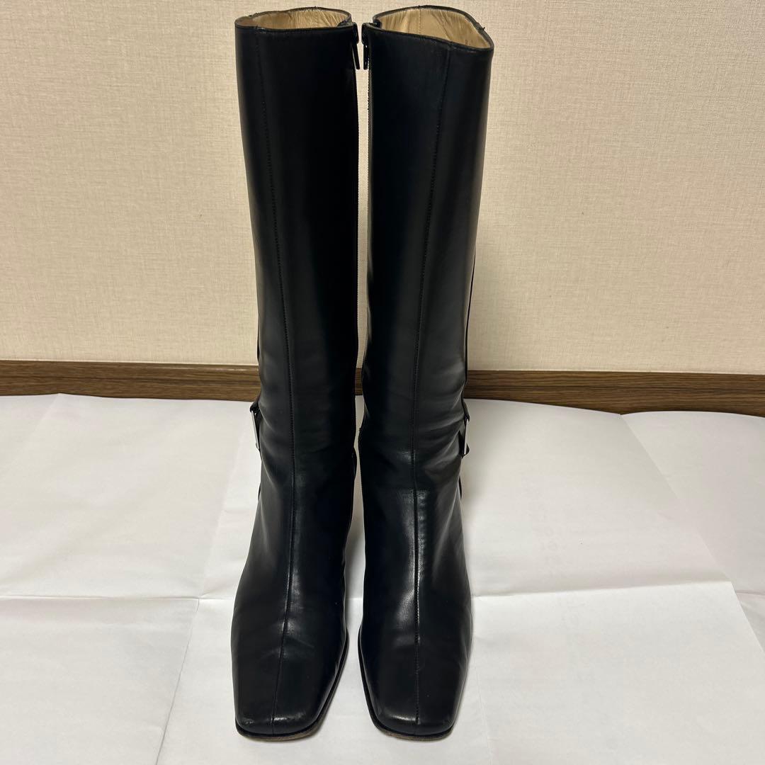フェラガモ　ロングブーツ　25.5cm