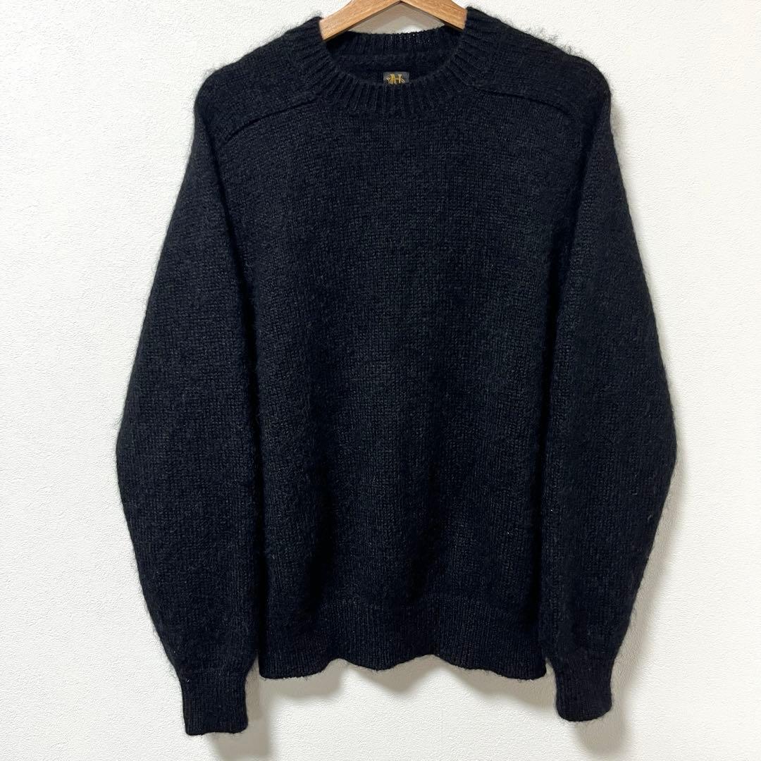 《BATONER / バトナー》PURE MOHAIR CREW NECK 2
