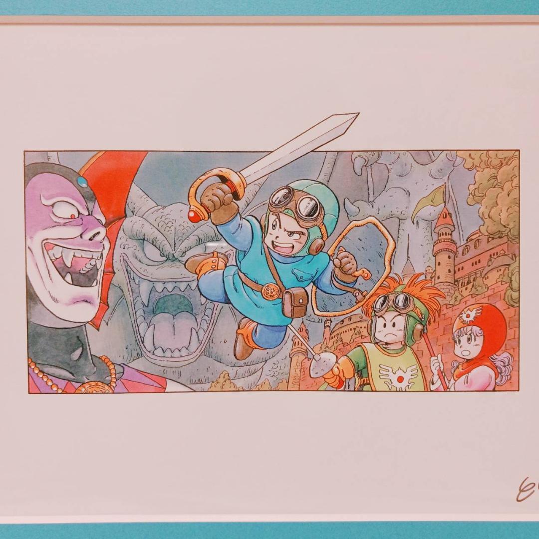 ☆ 貴重 ☆ ドラゴンクエスト 30周年記念 鳥山明 複製原画 ドラクエ