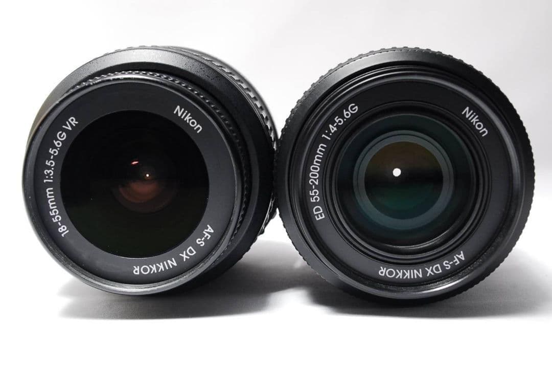 ♥すぐ撮れる♥Nikon D60♥ AF-Sダブルレンズセット 手ブレ補正 - メルカリ