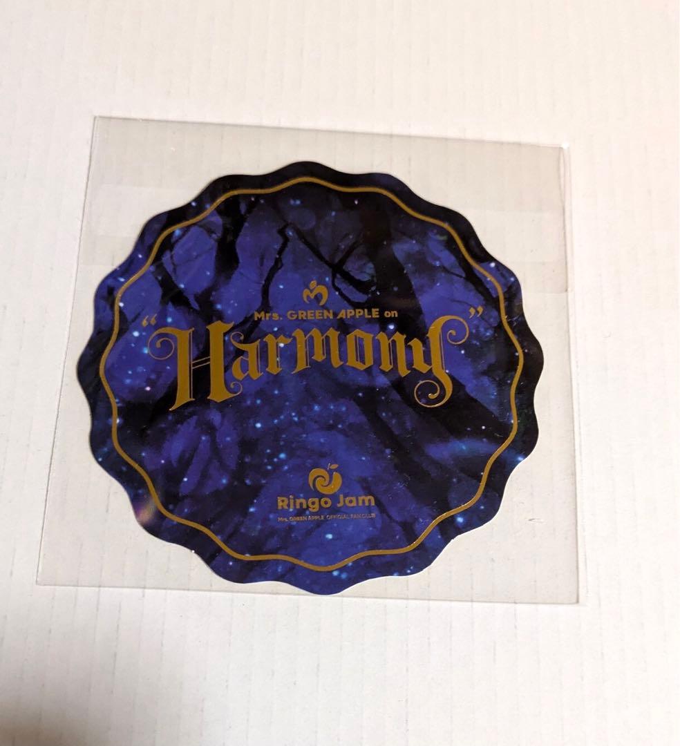 Mrs.GREEN APPLE Harmony ステッカー Jamsくじ - メルカリ