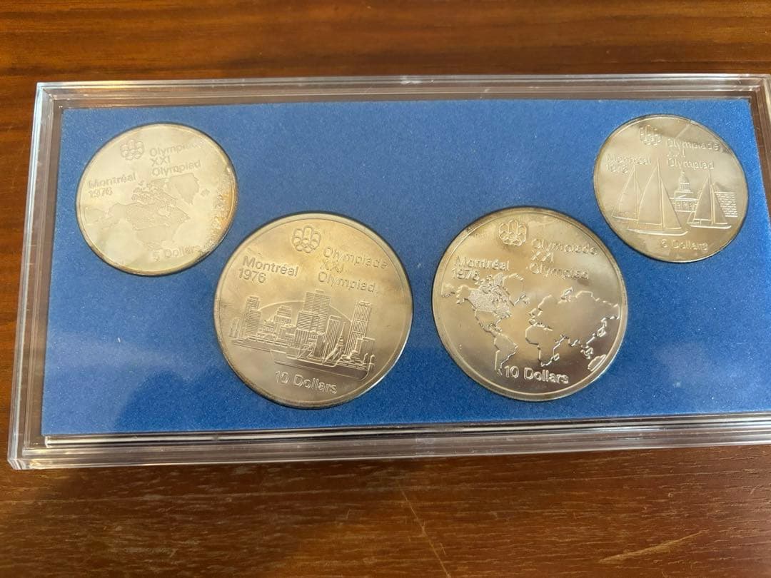 第21回オリンピックモントリオール大会 記念銀貨