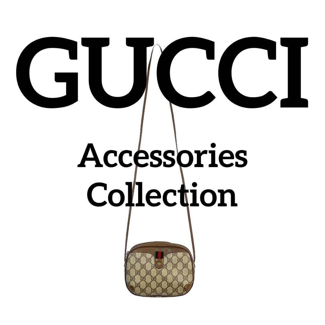 神レア】 GUCCI オールドグッチ ショルダーバッグ モノグラム アクセコ