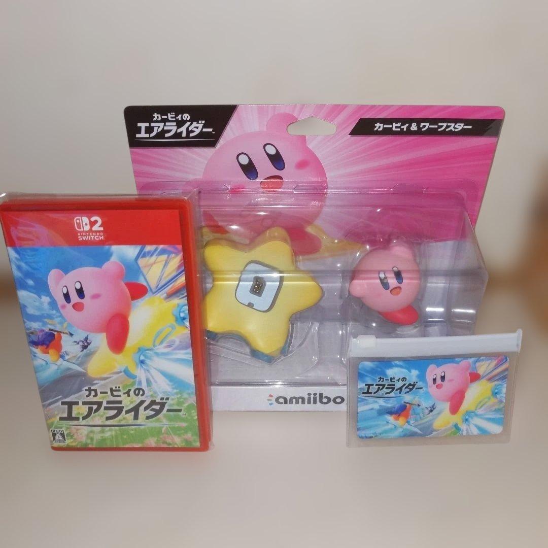 カービィのエアライダー + amiiboセット カービィのエアライダー」のamiiboが11月20日発売決定！桜井政博氏