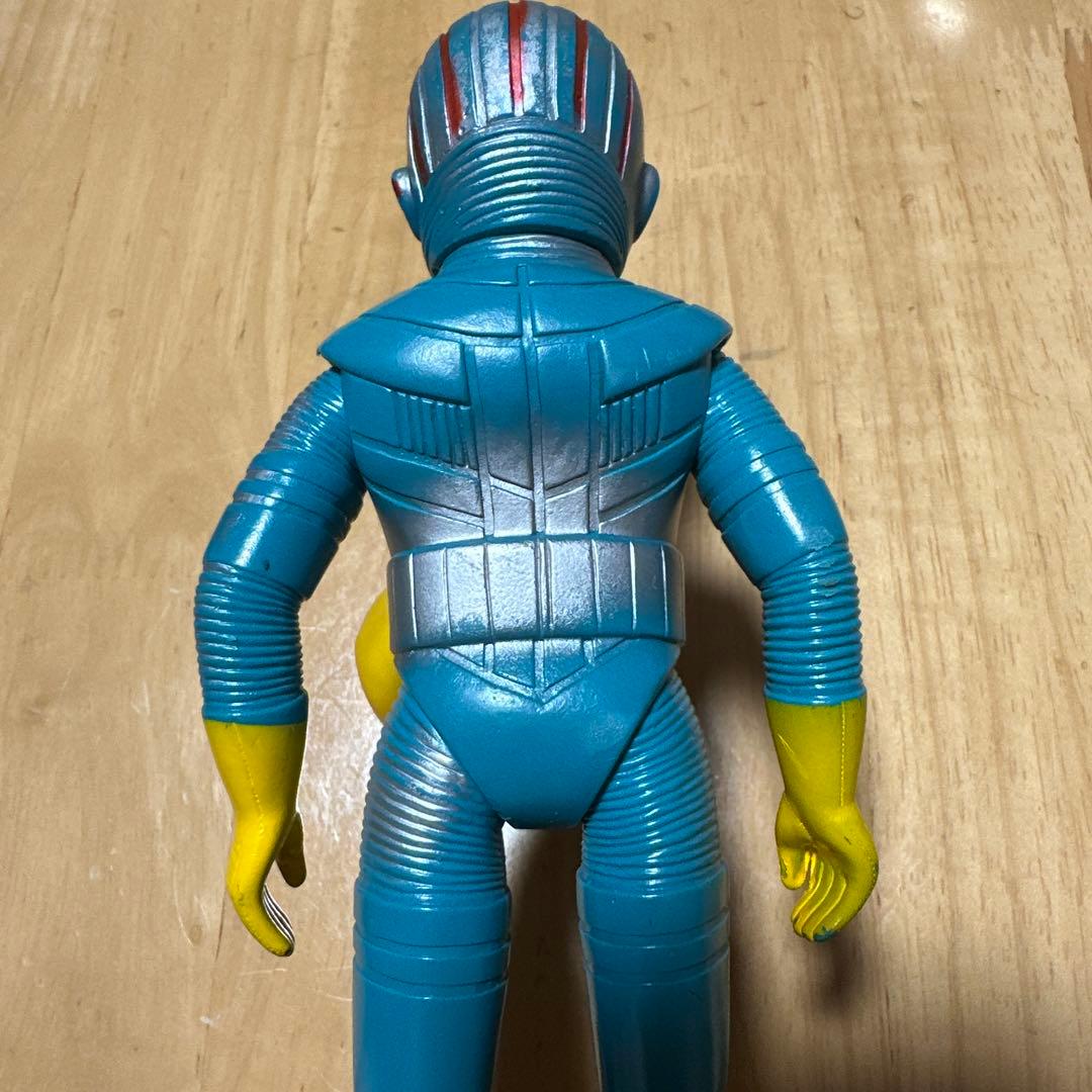 ポピー ミドルサイズ ソフビ人形 ロボット刑事K ハンチング帽子付き