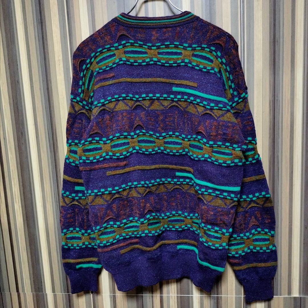 CORSINI ITALY】コルシーニ 3D 立体編み ニット セーター L - メルカリ