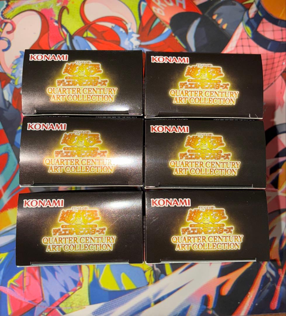 遊戯王 クォーターセンチュリーアートコレクション 6BOX アーコレ 25th