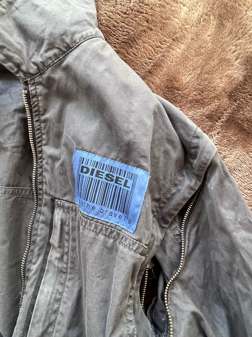 DIESEL ジャンプスーツ フライトスーツ つなぎ ミリタリー