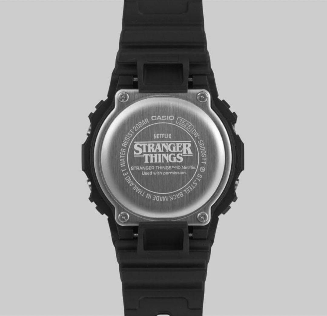 新品G-SHOCK STRANGER THINGS DW-5600STT-1JR