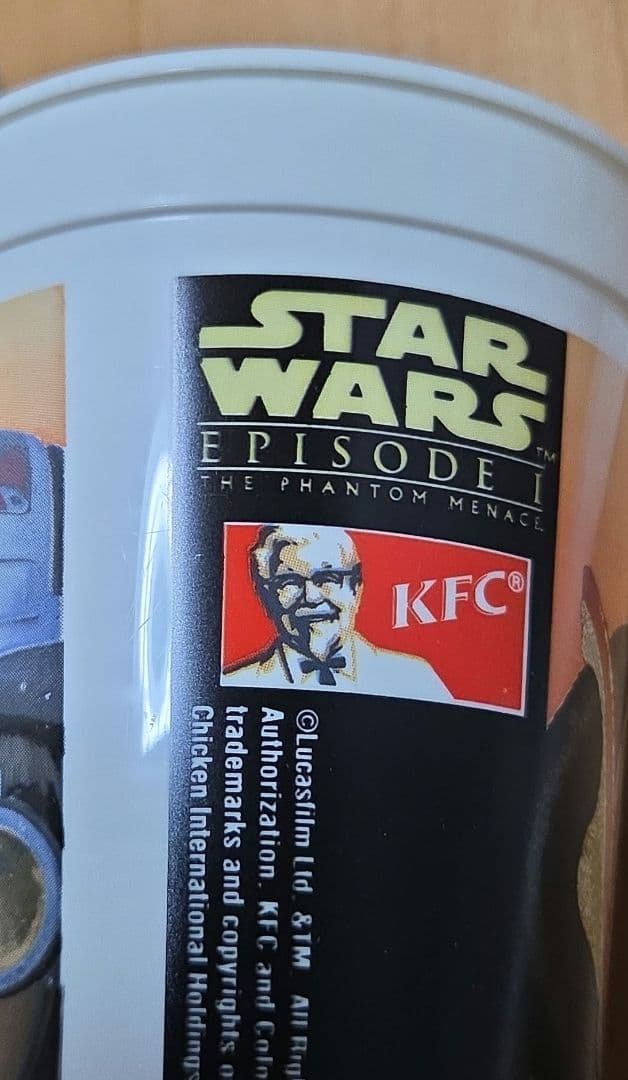 当時物 全4種 フルコンプセット KFC スターウォーズ ビッグボトル